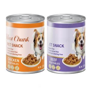 <span class=keywords><strong>Comida</strong></span> Húmeda Enlatada <span class=keywords><strong>para</strong></span> <span class=keywords><strong>Perros</strong></span> Premium con Alto Contenido de Proteínas - Carne de Res, Pollo, Pescado, Verduras, Segura <span class=keywords><strong>para</strong></span> Mascotas, Fabricación a Granel, ODM - Product Image 1