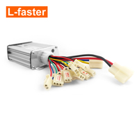 Contrôleur électrique de moteur à balais 30a, 12 V, 36V, 48V, 1000W, pour trottinette électrique, avec disjoncteur fusionné 30a