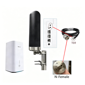 เสาอากาศ BF25 คุณภาพสูงพิเศษ 4G 698-2700MHz 5G 600-6000Mhz กำลังขยายสูง 2dBi พร้อมสาย TS9 ต่อ N-Male สำหรับเราเตอร์ Wifi - Product Image 1