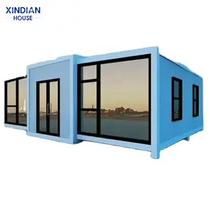 Prefab Expandable Container House Steel Soundproof 20ft 40ft Office Mall Modern Small House Small Project Success from China