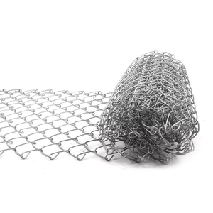 Yuking PVC Coated GI Stainless Steel Chain Link <b>Wire</b> <b>Mesh</b> Fencing with 1mm-4mm <b>Wire</b> Gauge and Weight Specification - Product Image 1