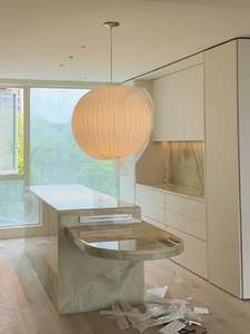 LX Luxury Modern Home Bar Countertop Design Natural Green Onyx Marble Island Covering Kitchen Decoration - Product Image 5