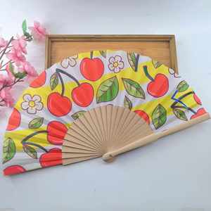 Wedding Decorative Spanish Wooden Fan Carved White Wood Folding Hand Fan with Folk Art Pattern for Souvenir and Business <b>Gifts</b> - Product Image 6