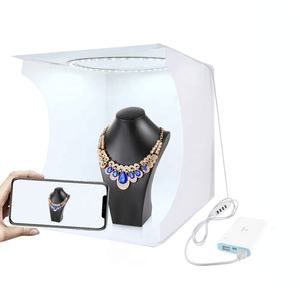 PULUZ 30cm pliable anneau lumière Photo Studio accessoires LED éclairage boîte et 6 couleurs doux décors photographie tente - Product Image 1