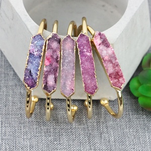 Trang Sức Vòng Tay Đá <span class=keywords><strong>Druzy</strong></span> Độc Quyền LS-D1326 - Product Image 4