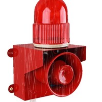 JZCN Audio Trigger Durable Portable Sound Light Alarm 220V Fault Indicator Warning Voice Amplifier Horn 120dB