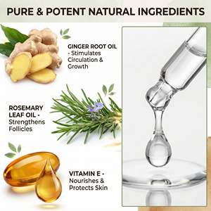 Olio per la Crescita di Barba e Capelli 100% Naturale e Biologico, Etichetta Privata OEM, per la Cura e lo Styling Maschile - Product Image 5