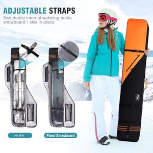 Bon marché Prix Voyage étanche Rembourré Sac de <span class=keywords><strong>snowboard</strong></span> réglable Grand sac de ski