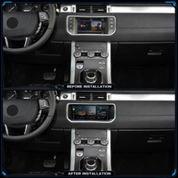 Autoradio Android 10,25'' avec écran HD, navigation pour Range Rover Evoque 2017-2019, lecteur multimédia vidéo, Carplay, GPS