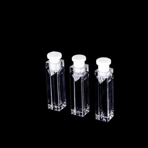 Flowcel Hoge Precisie Optische Glazen Fluorescentie <span class=keywords><strong>Micro</strong></span> <span class=keywords><strong>Cuvette</strong></span> Met Stop - Product Image 2