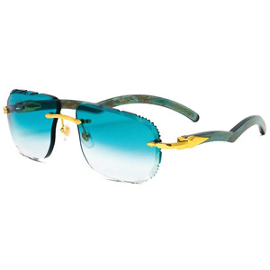 <span class=keywords><strong>Lenti</strong></span> per <span class=keywords><strong>Occhiali</strong></span> <span class=keywords><strong>da</strong></span> <span class=keywords><strong>Sole</strong></span> Senza Montatura di Lusso Personalizzate in Nylon Verde Sifier - Product Image 5