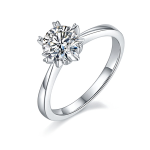 Anelli di fidanzamento e anniversario classici placcati oro con diamante da <span class=keywords><strong>1</strong></span> <span class=keywords><strong>carato</strong></span> certificato GRA Hailer 2026 - Product Image 1