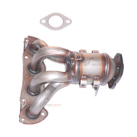Vente en gros Tuyau d'échappement Convertisseur catalytique à trois voies pour Chery A3 pièces de rechange automobiles