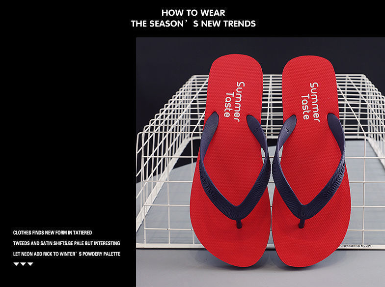 Wholesale High Quality Printing Beach Sandals Flip-flops Non Slip PVC Sole Men Slippers Sandals China Flip Flops