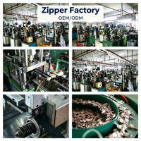 New Fashion Custom Nylon Mehrfach verwendung Schuh Kleidungs stück Schwarz Wasserdichter Reiß verschluss und Slider Puller Reiß verschluss für Hose