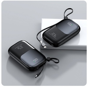 แบตเตอรี่ลิเธียม 18650 ความจุสูง 10000mAh/20000mAh  พาวเวอร์แบงค์สีสันสดใส ชาร์จเร็ว ขนาดเล็ก พกพาสะดวก - Product Image 6