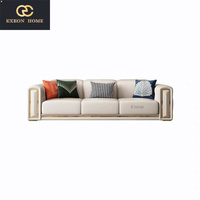 Nouveau canapé italien en cuir de luxe léger salon maison Simple Villa Design créatif canapé en peau de vache