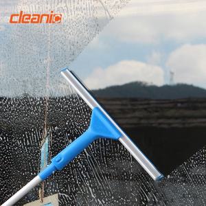 Escurridor de ventana de plástico de mano profesional con limpiador de vidrio Juego de cubo de mango de goma para limpieza de vidrio de ventana - Product Image 3