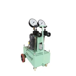 5.5kw Jack Test Manual / Electric Power Pack 40liter Tank 2 Way 220v 50 Mpa Hydraulic Pump