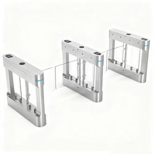 Rào cản Swing cho người đi bộ PASSAGE <span class=keywords><strong>Wing</strong></span> turnstiles tự động không thấm nước WG kiểm soát truy cập hệ thống RFID NFC Swing rào cản - Product Image 5