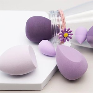 Juego <span class=keywords><strong>de</strong></span> 6 Esponjas <span class=keywords><strong>de</strong></span> Maquillaje Faciales en Cilindro, Ecológicas, Veganas, <span class=keywords><strong>de</strong></span> Marca Privada, OEM, ODM, con Cajas <span class=keywords><strong>de</strong></span> PVC, Ovo <span class=keywords><strong>De</strong></span> Beleza - Product Image 5