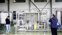 Système de production d'eau purifiée (PWG) conforme aux normes GMP pour l'industrie WFI, technologie RO EDI, productivité de 1000 L/heure, garantie d'un an