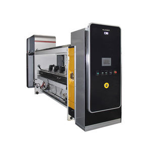 Đầy đủ tự động các tông sóng nhăn khía Máy cắt chết với in mực <span class=keywords><strong>flexo</strong></span> 4 màu để làm hộp carton - Product Image 3