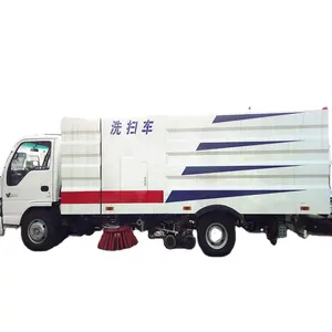 Precio de fábrica personalizado japonés 4x2 4x4 Street camión de limpieza de alta presión barredora fabricante de camiones lavadora