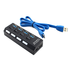 <span class=keywords><strong>Hub</strong></span> <span class=keywords><strong>USB</strong></span> 3.0 cao cấp 4 cổng, chất liệu nhôm cao cấp, tốc độ siêu nhanh, dành cho Macbook - Product Image 2