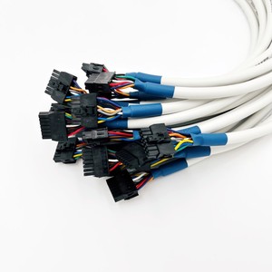 OEM ODM Özel Çok Pinli Kablo Grubu, Endüstriyel Elektronik Ekipmanlar için Siyah Konnektörlü Kablo Demeti - Product Image 5