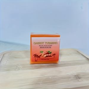 Nuovi Arrivi in Offerta Speciale: Sapone Sbiancante e Illuminante per la Pelle all'Acido Cogico, Carota e Curcuma, Originale, Naturale e Biologico - Product Image 5