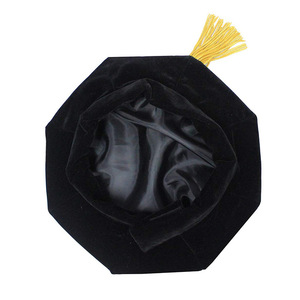 Cross Border University Doctoral Graduation Octagonal Wool <b>Hat</b> Sun <b>Hat</b> Award <b>Hat</b> Degree Supervisor <b>Hat</b> Unisex Adult Children - Product Image 2