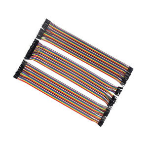 Cavo a nastro arcobaleno personalizzato con connettori Dupont femmina-femmina per PCB Arduino Elettronica - 3 prodotti in vendita - Product Image 1