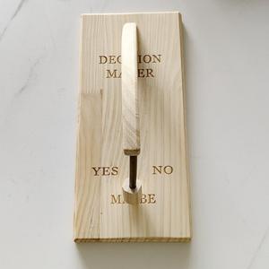 Balancer standard le pendule et trouver la réponse à votre <span class=keywords><strong>question</strong></span>, cadeau de sélecteur magnétique oscillant créatif en bois - Product Image 5