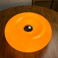 Lampe de table en verre rechargeable en forme de donut de 30 cm, applique murale LED à commande tactile pour chambre à coucher et salon