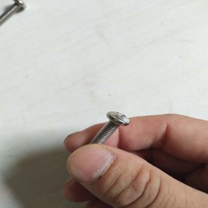 Tornillo de cabeza redonda de acero inoxidable 304, rosca métrica de 5 mm para accesorios de fijación de botes y kayaks - Product Image 2