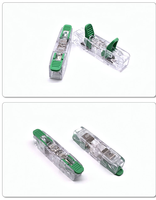 Bloc de jonction rapide pour câbles électriques 1, 2 ou 3 broches, compact, mini, à levier, avec connecteur à écrou - Distributeur agréé