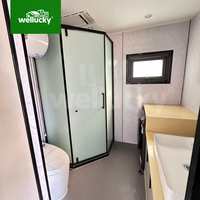 Alojamiento Prefabricado Modular para Resorts con Ventanas Panorámicas, Espacio de Vivienda Móvil Aislado, Cabaña Tipo Cápsula Espacial