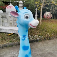 Chaise Animal Cartoon pour enfants Produit en fibre de verre