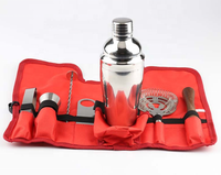 Kit d'outils de Bar Portable, 23, 7, 8, 12 pièces, pour Bar, Shaker de Cocktail, avec sac