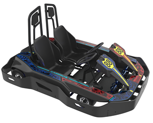 Cammos – <span class=keywords><strong>Karting</strong></span> électrique à deux places, <span class=keywords><strong>moteur</strong></span> 3500w, 48V/30ah, 2 batteries au Lithium, pour l'intérieur et l'extérieur - Product Image 6