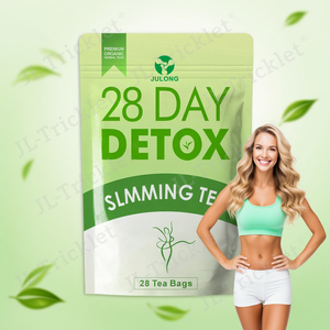 JULONG 공급 OEM/ODM 무료 샘플 타사 테스트 28 일 해독 차 키트 무게, 신진 대사, 에너지에 대한 허브 해독 - Product Image 3