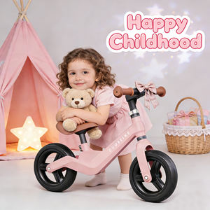 Bicicletas de Equilibrio Rosas de 8 Pulgadas para Niñas, sin Pedales, para Entrenamiento de Niños Pequeños de 1 a 3 Años, Venta al Por Mayor - Product Image 2