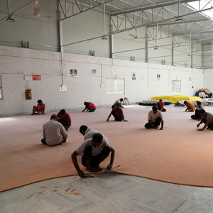 Alfombras Personalizadas de Lana Extra Grandes, Modernas, para el Hogar, Vestíbulo de Hotel, Hechas a Mano, Antideslizantes, de Pelo Alto, Novedosas, en Diversos Tamaños y Formas - Product Image 1