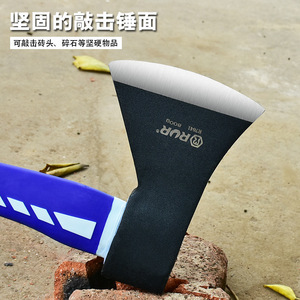 RUR Multi Purpose Woodworking <b>Axe</b> 95mm Blade 135mm <b>Handle</b> Splitting Maul Outdoor Use - Product Image 4