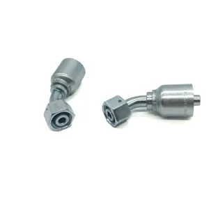 Profession eller Hersteller Jic Male 74 Cone 10343-8-6 Parker-Serie Einteiliger Hydraulik schlauch anschluss Jic Male One Piece Fittings