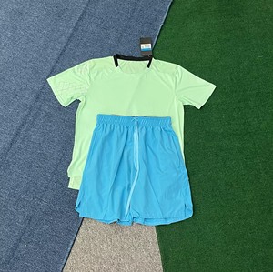 Set di T-shirt e Pantaloncini da Corsa per Uomo di Alta Qualità, Abbigliamento Sportivo ad Asciugatura Rapida e Traspirante - Product Image 6