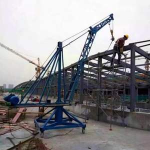 استخدام الميناء رافعة كهربائية تدوير السطح الجيب المحمولة رصيف استخدام برج الجيب رافعة مع CE - Product Image 4