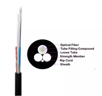 24 ans d'usine ANATEL 4 cœurs 8 cœurs 12 cœurs Câble à fibre optique ASU80/120 Mini Adss G652d G657a Câbles de communication FTTH extérieurs