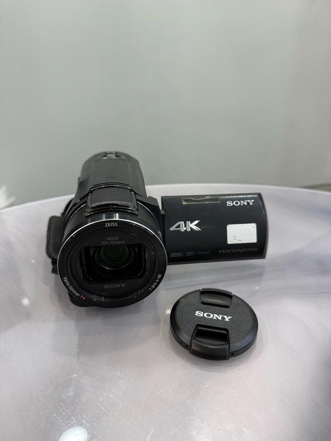 Used Camcorder Sonys FDR-AX45 4k Portable Handheld Video Camera